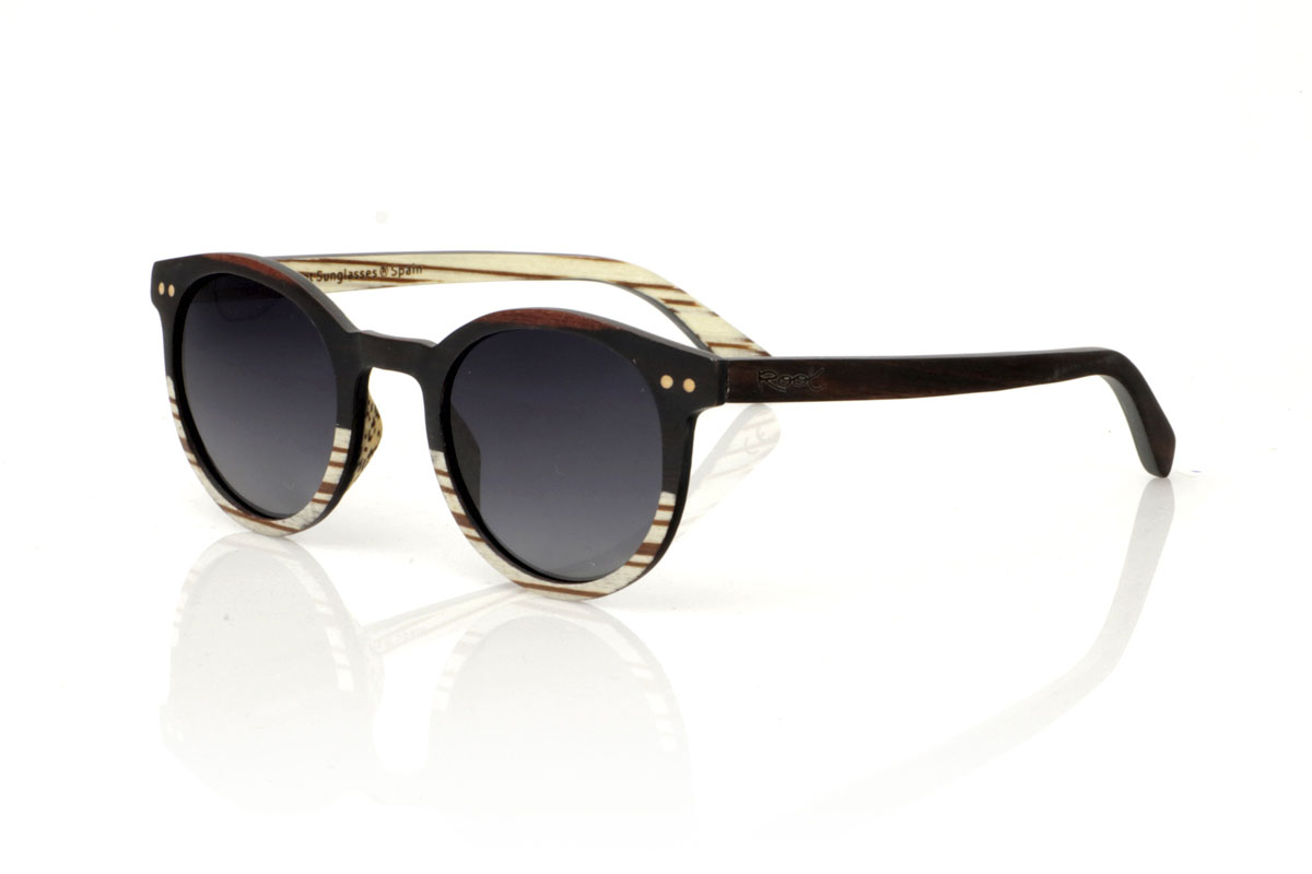 Gafas de Madera Natural de Ébano modelo ATHENEA - Venta Mayorista y Detalle | Root Sunglasses® 